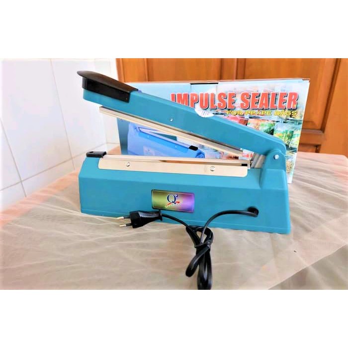 Impulse Sealer Q2 20CM tipe 8200 alat press plastik kemasan kue alat pres plastik q2 perekat plastik