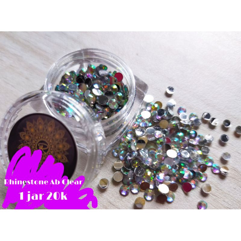 

rhinestone ab clear uk 3mm