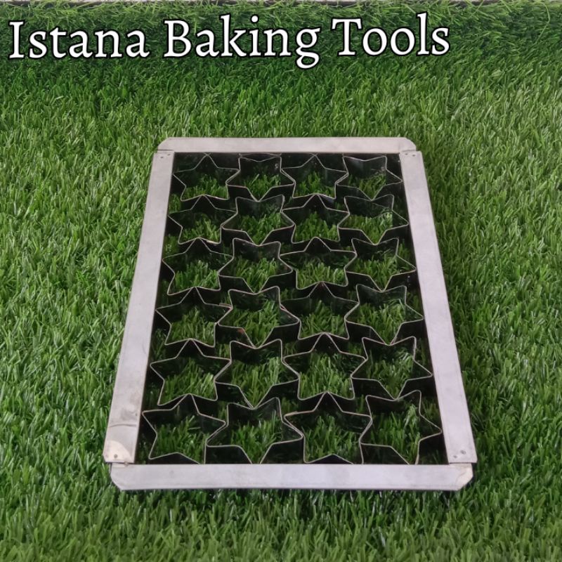 Cetakan Kue Kering Nastar Cookie Cutter Kastengel Stainless Aneka Bentuk Kuker Lebaran