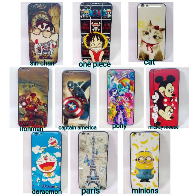 SOFTCASE KARAKTER OPPO A3S
