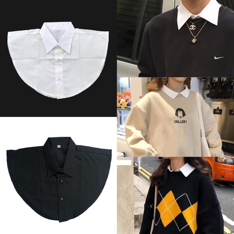 CASHA - ZEC OOTD Wanita kerah ZIGRY / Kerah Palsu / Kerah Baju / Kerah Wanita / Kerah Palsu Model Ko