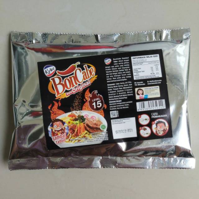 

Bon Cabe KOBE Level 15, kemasan 230gr