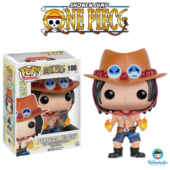 Funko POP Animation One Piece - Portgas D. Ace #100