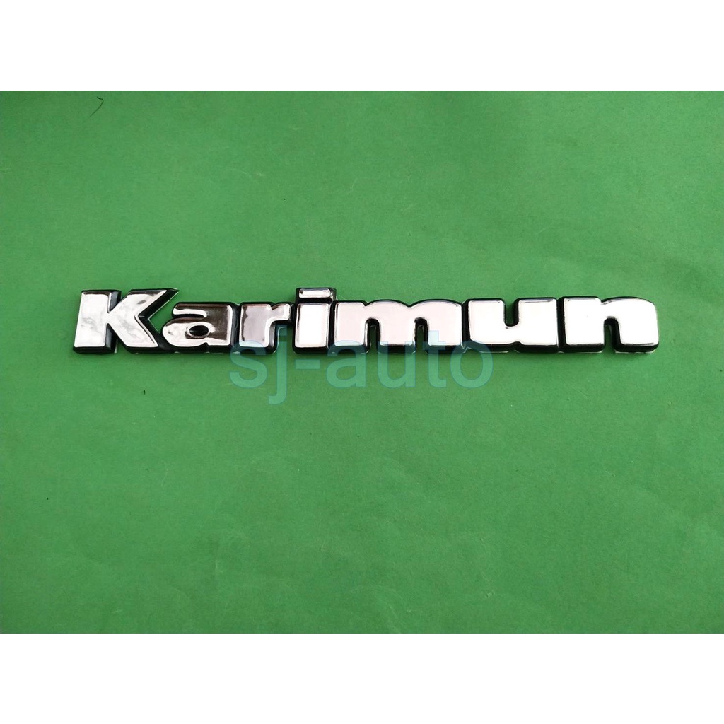 Emblem Karimun untuk Karimun seri pertama Tulisan Karimun Kotak