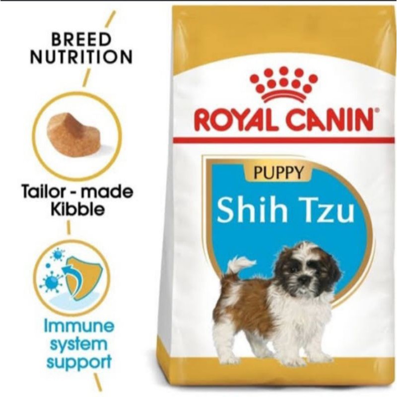 Dry Dog Food Royal Canin Shih Tzu Puppy 1,5kg RC Shih Tzu Anak 1,5kg