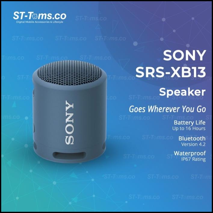 Sony Srs- Xb12 / Xb 12 Extra Bass Portable Bluetooth Speaker - Blue