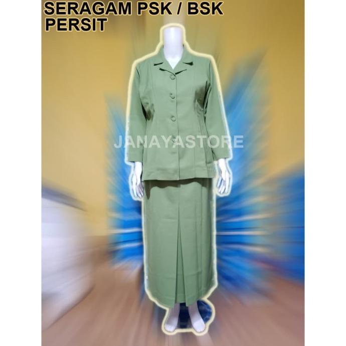 Jual SERAGAM BSK PERSIT PSK PERSIT JADI PSL SRITEX MUSLIM | Shopee ...