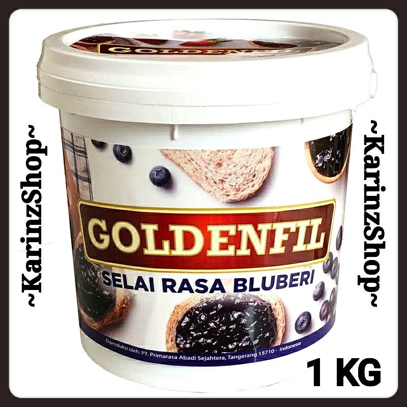 GOLDENFIL BLUEBERRY 1 kg Selai Bluberi Jam