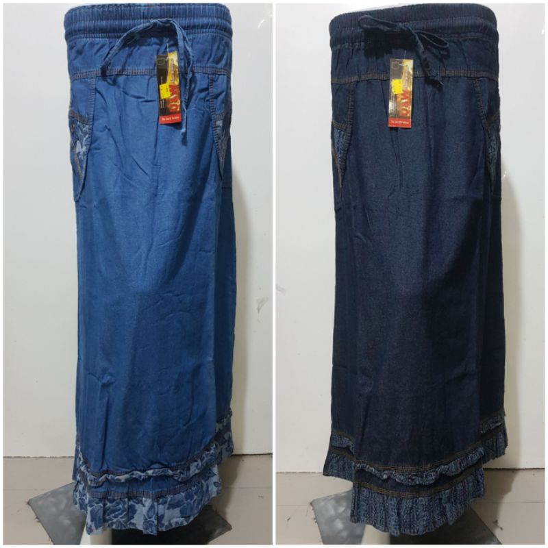 YULI- ROK PAYUNG JEANS  STANDAR