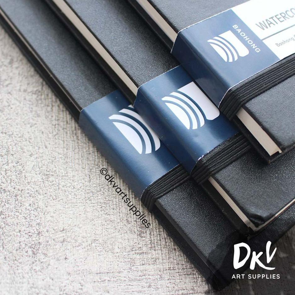 

New Trending Watercolor Sketchbook Baohong Cellulose 300gsm A6 / A5 / A4