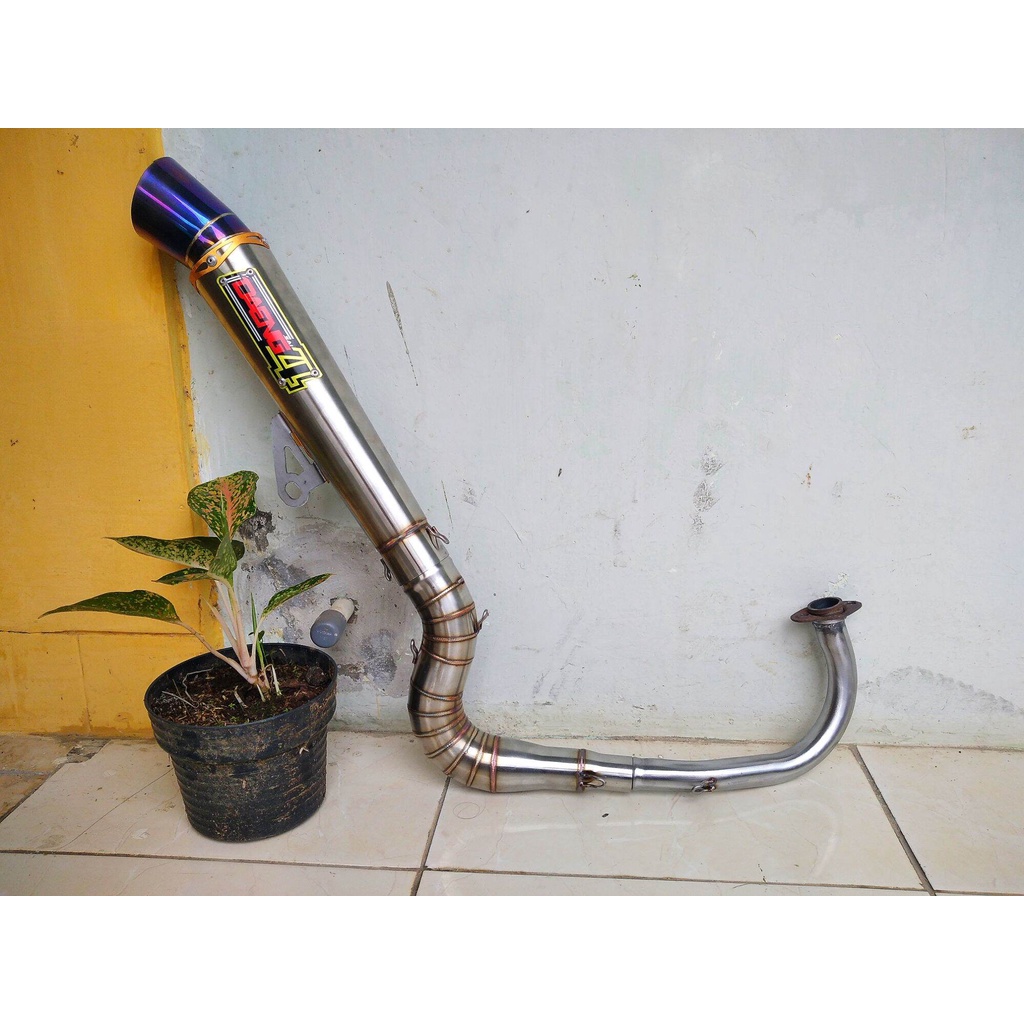 KNALPOT fu DAENG SAI 4 THAILAN, PNP, MIO, BEAT, SPIN, VARIO, NMX