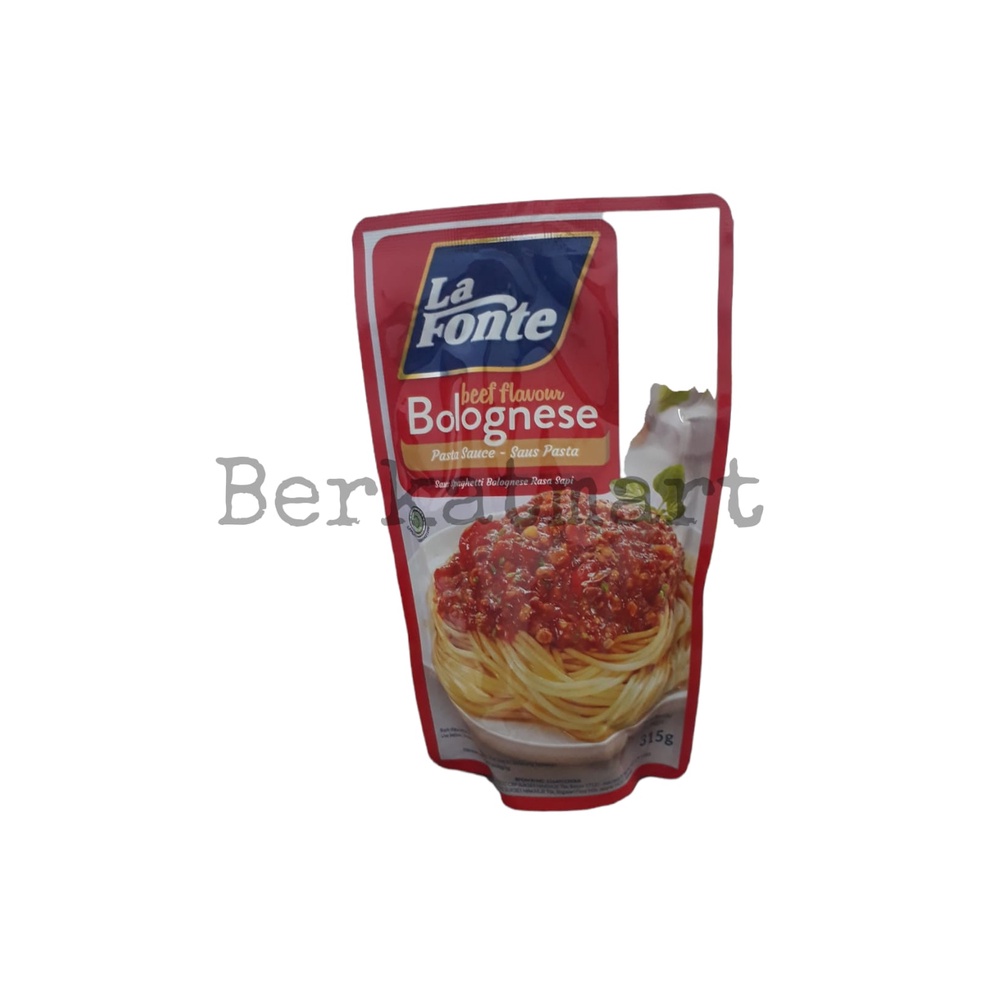 La Fonte Pasta Sauce Bolognese 315 gr Saus Spaghetti