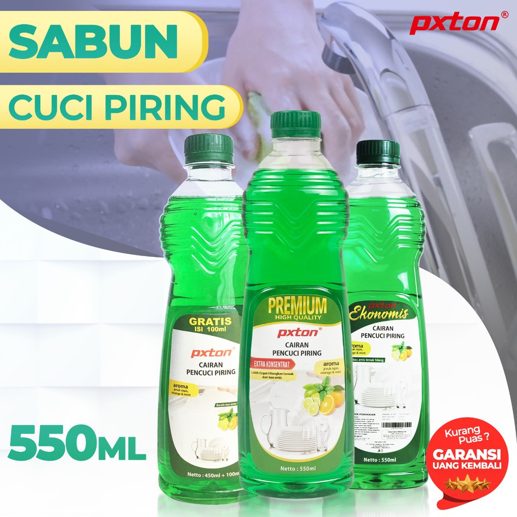 Sabun Cuci Piring 550ml PXTON