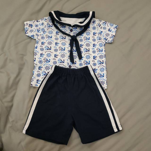 Hipo Baby Sailor Set (BRAND NEW) baju setelan anak