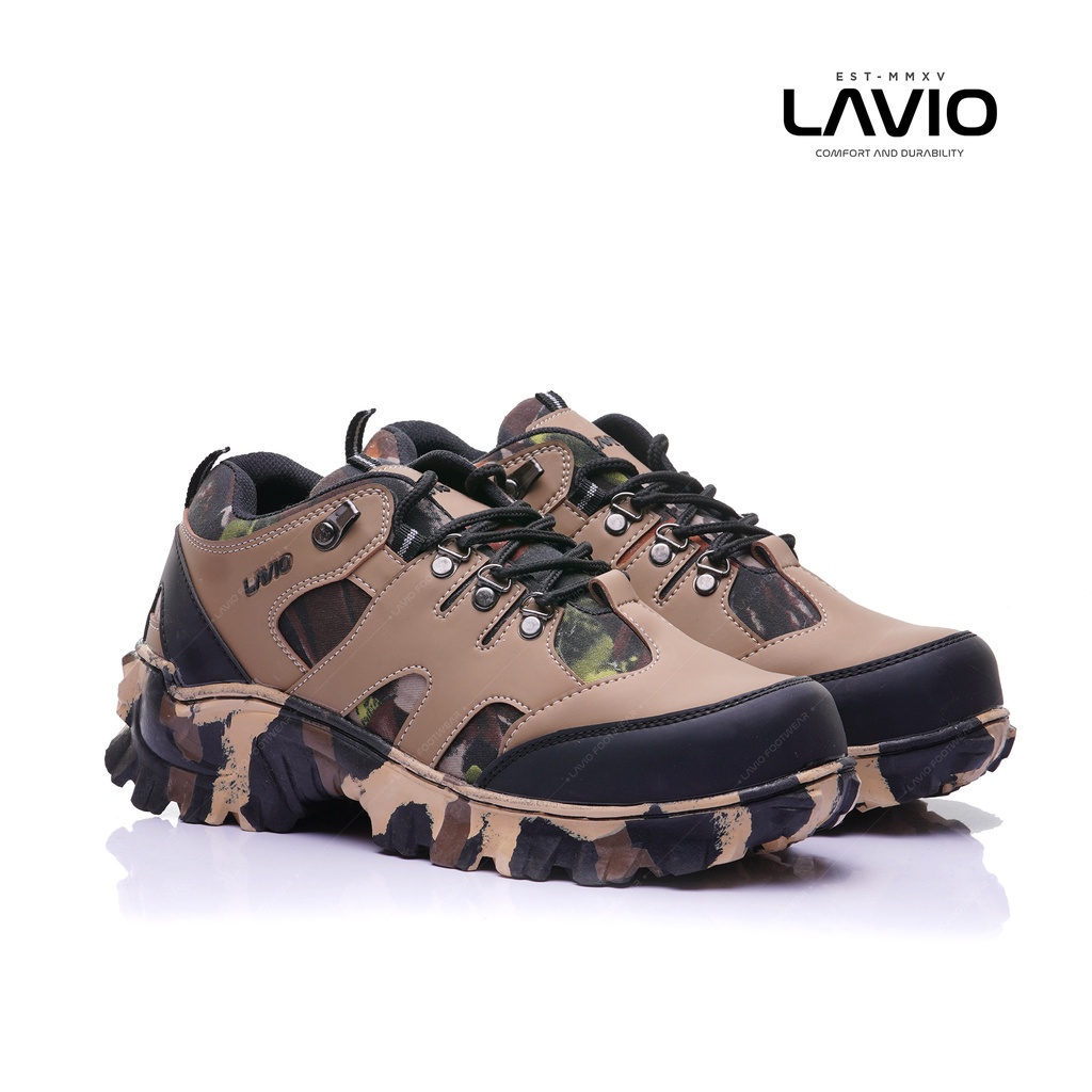 Sepatu Safety Boots Pria Ujung Besi Safty Terbaru Lavio Shortka