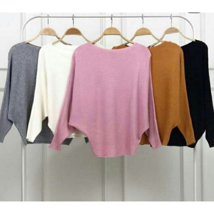 Sweet Daily Sweater / KEANO KNITE (SWEATER BATWING)