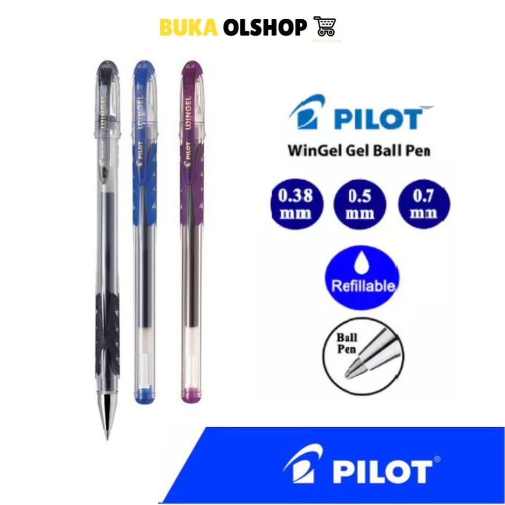 

Bolpoin Pilot Wingel 0.7 Gel Pen Refill Pilot Wingel 0.7