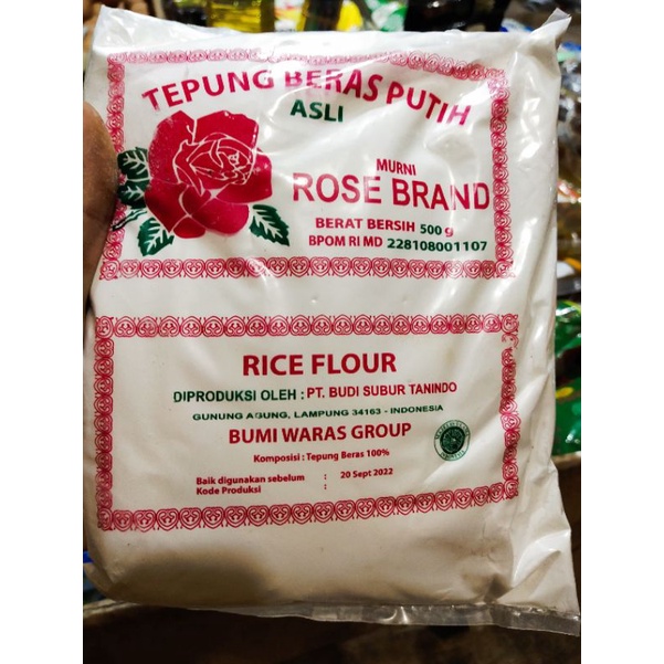 

Tepung Beras Rose Brand 500 gr