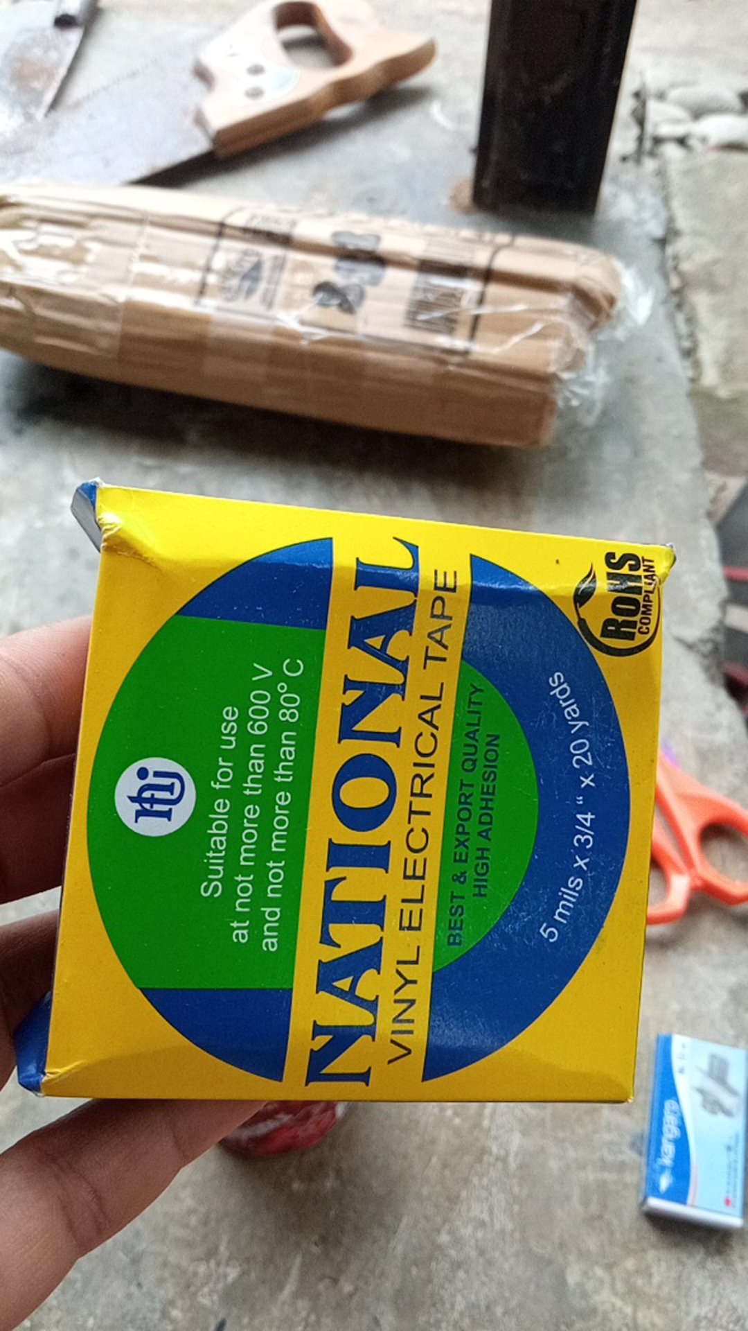 Isolasi Listrik Kabel Vinyl - Vinyl Electrical Tape National