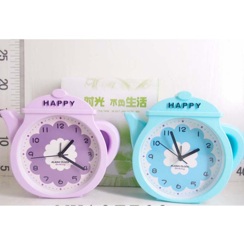 KJ  JAM MEJA JAM BAKER JAM ALARM CLOK MEJA BENTUK TEKO/RUMAH/BAJU 1811/1812/1813