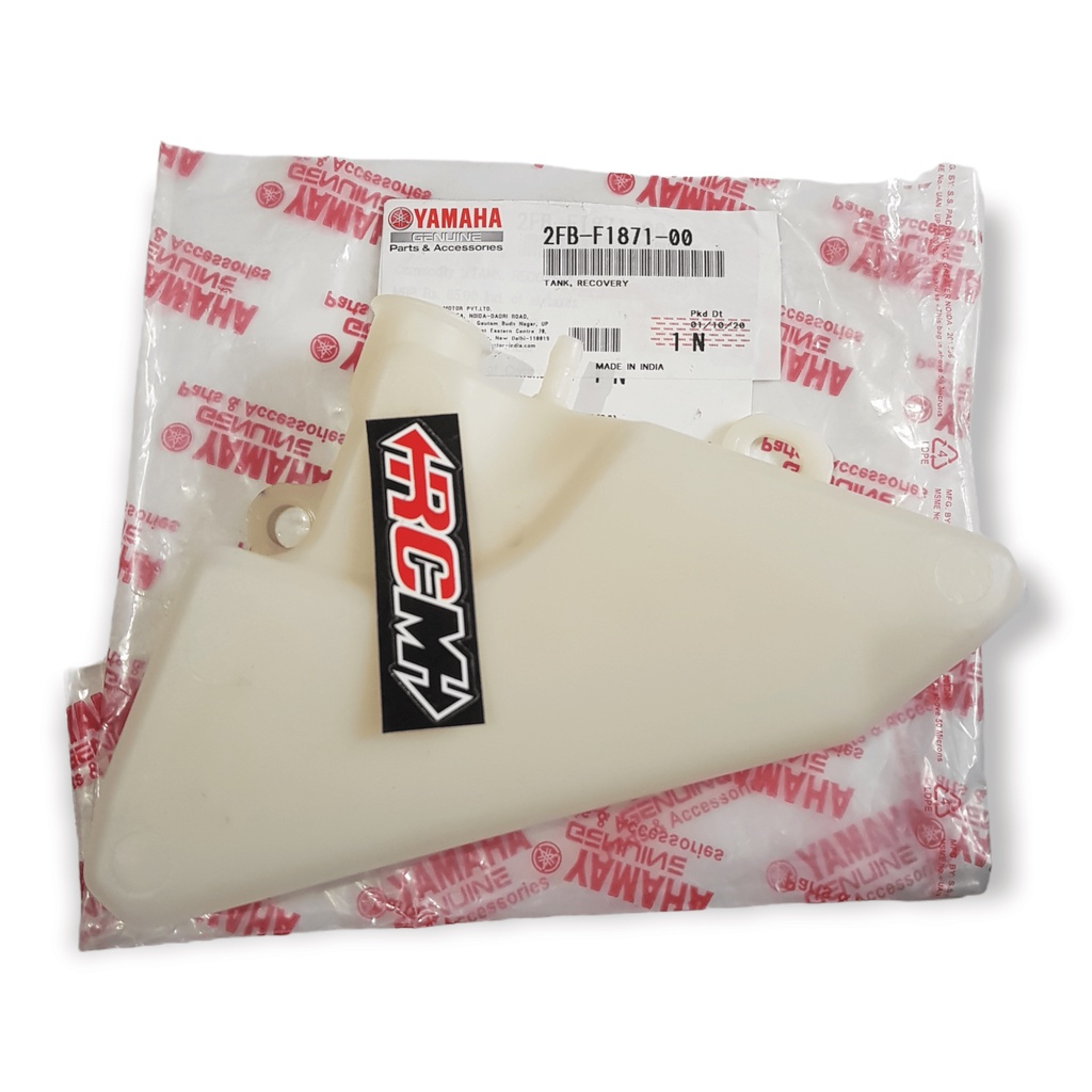 2FB-F1871-00 TABUNG TANK TANGKI RECORVERY CADANGAN AIR RADIATOR R15 R 15 V2 V 2 ORI ORIGINAL YAMAHA YGP ASLI