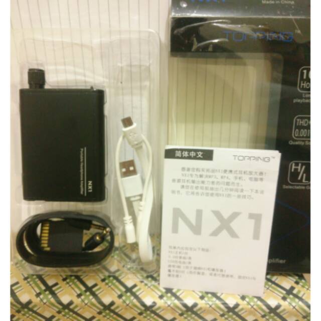 Portable Headphone Amplifier Topping NX1