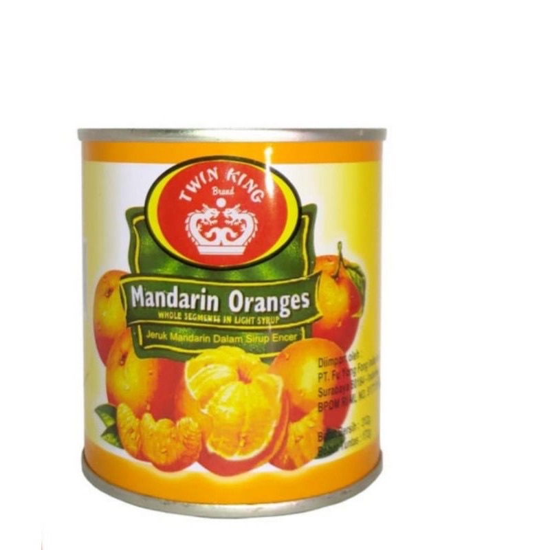 

MANDARIN ORANGE / JERUK KALENG- TWIN KING 312gr