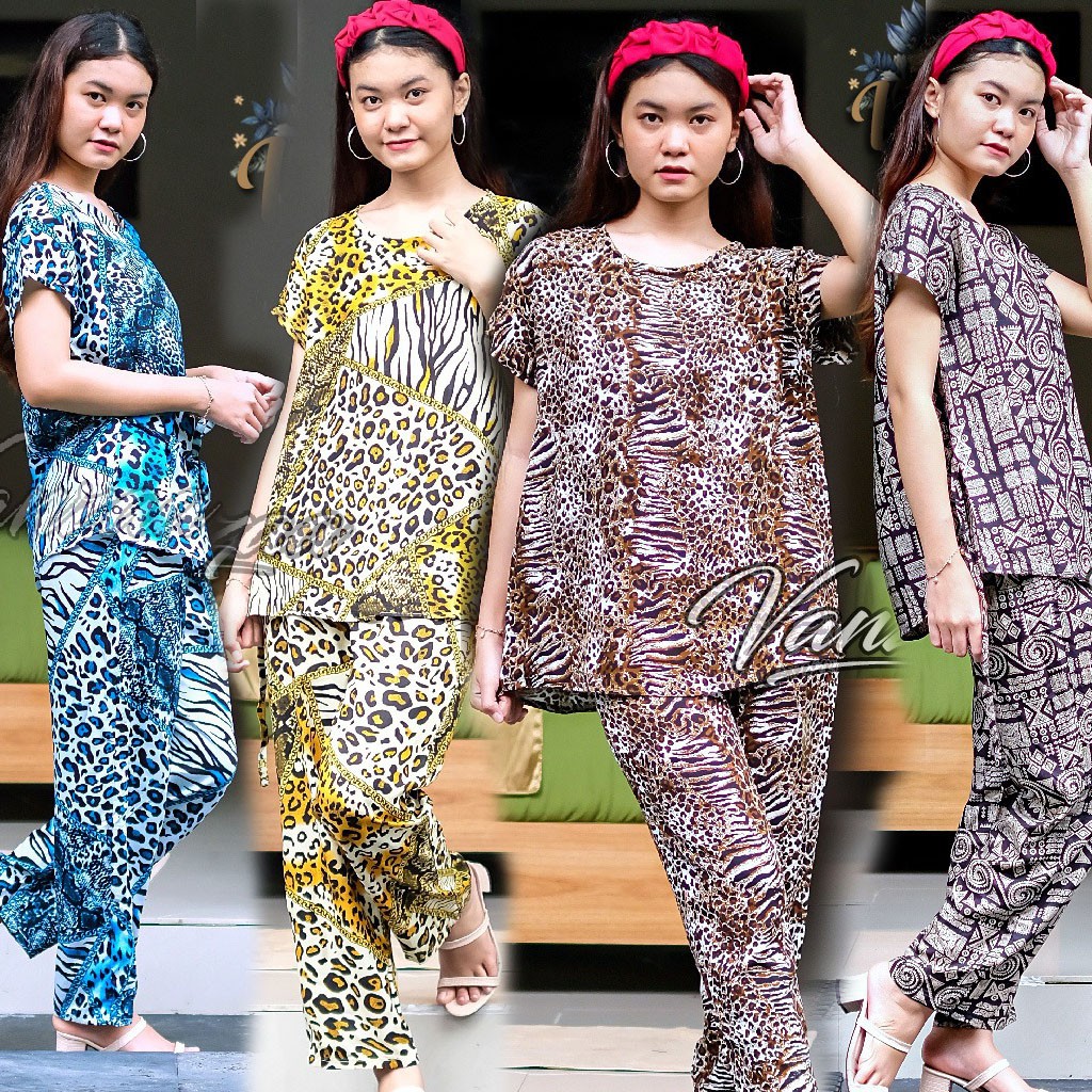 BAJU TIDUR WANITA SET PANJANG © VANZAA BALI 2022