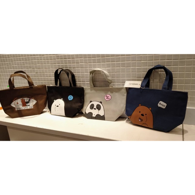 Miniso Tas Buat Bekal We Bare Bears
