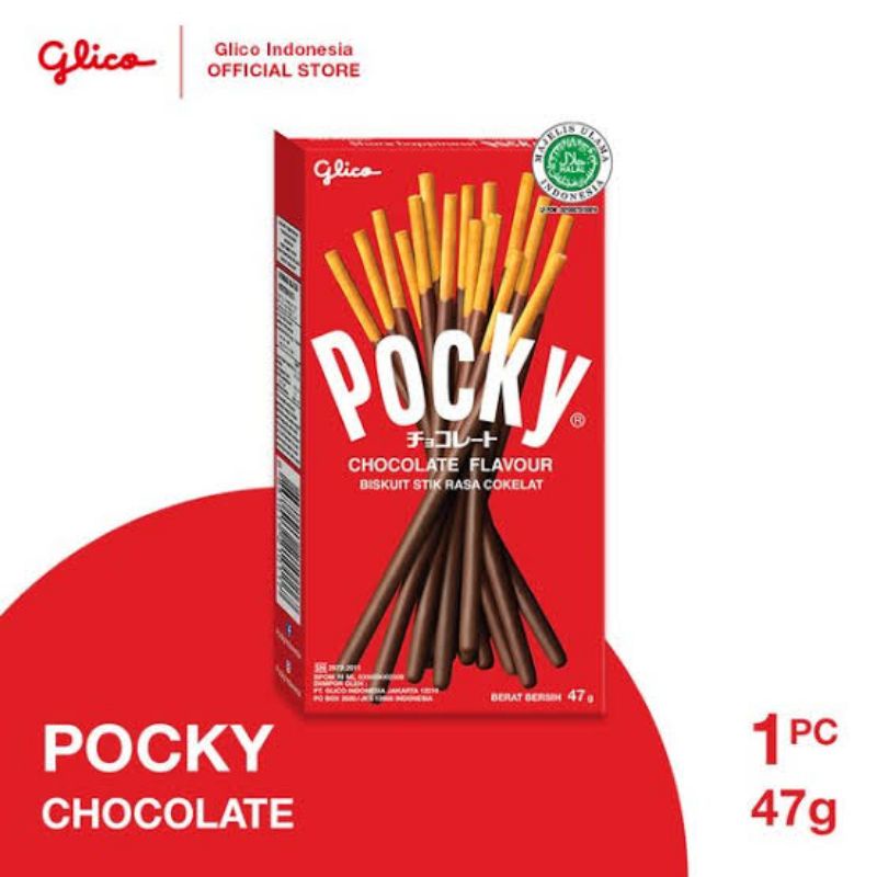 

Glico Pocky Biskuit Stik Chocolate 47 g