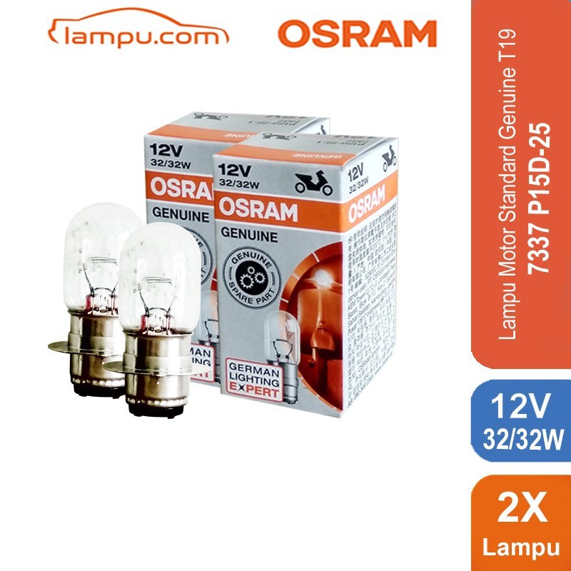 Osram Lampu Utama Motor Headlamp T19 M5 K1 Putih