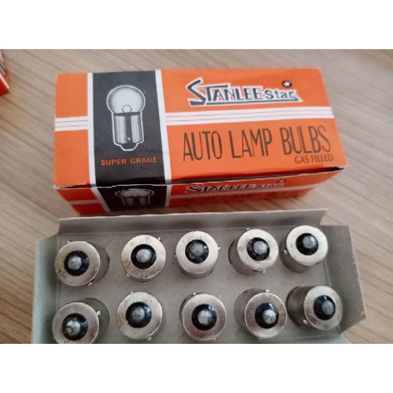 Lampu Bohlam Kecil Merek Stanlee 12V / 24V kaki 1 atau kaki 2