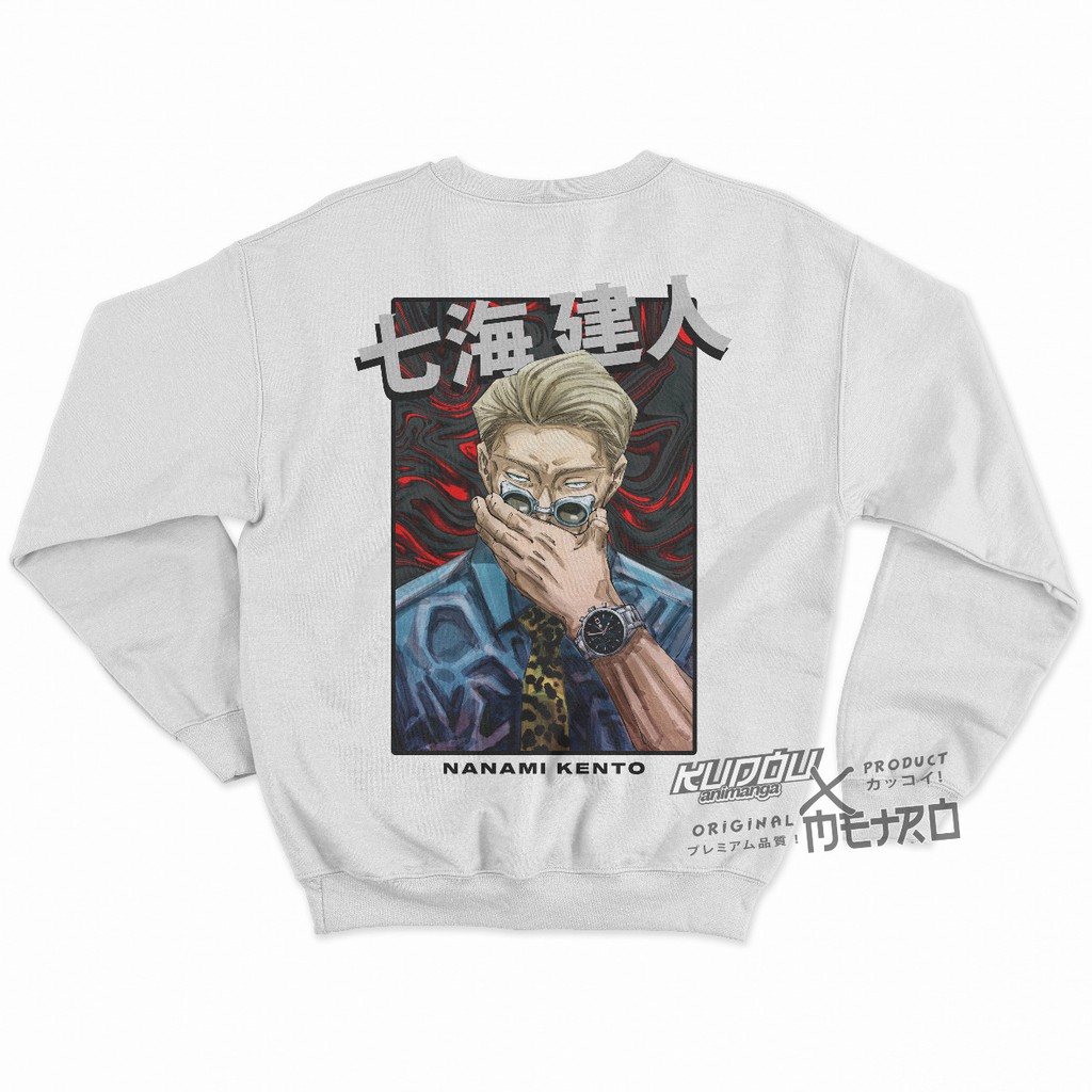 Crewneck Nanami Kento Jujutsu Kaisen Anime Manga Premium