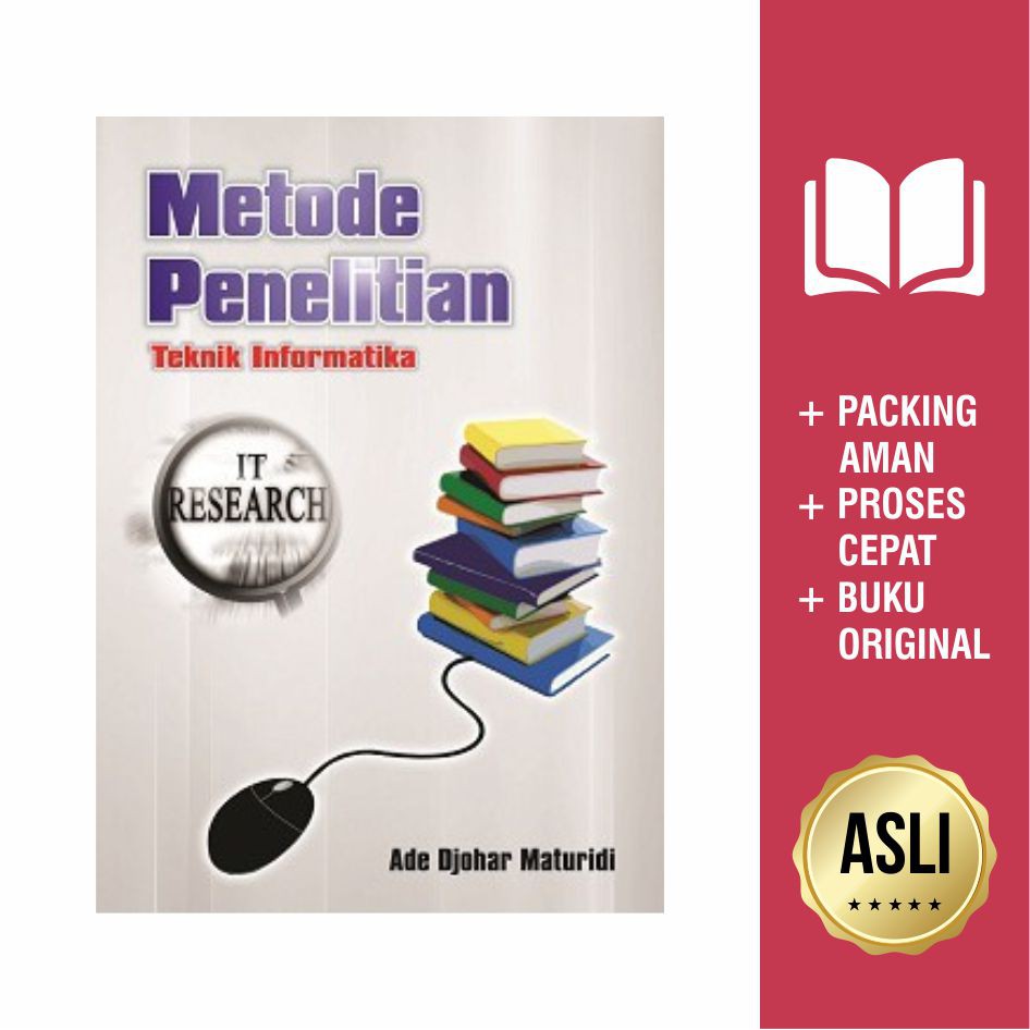 Buku Referensi Metode Penelitian Teknik Informatika Shopee Indonesia