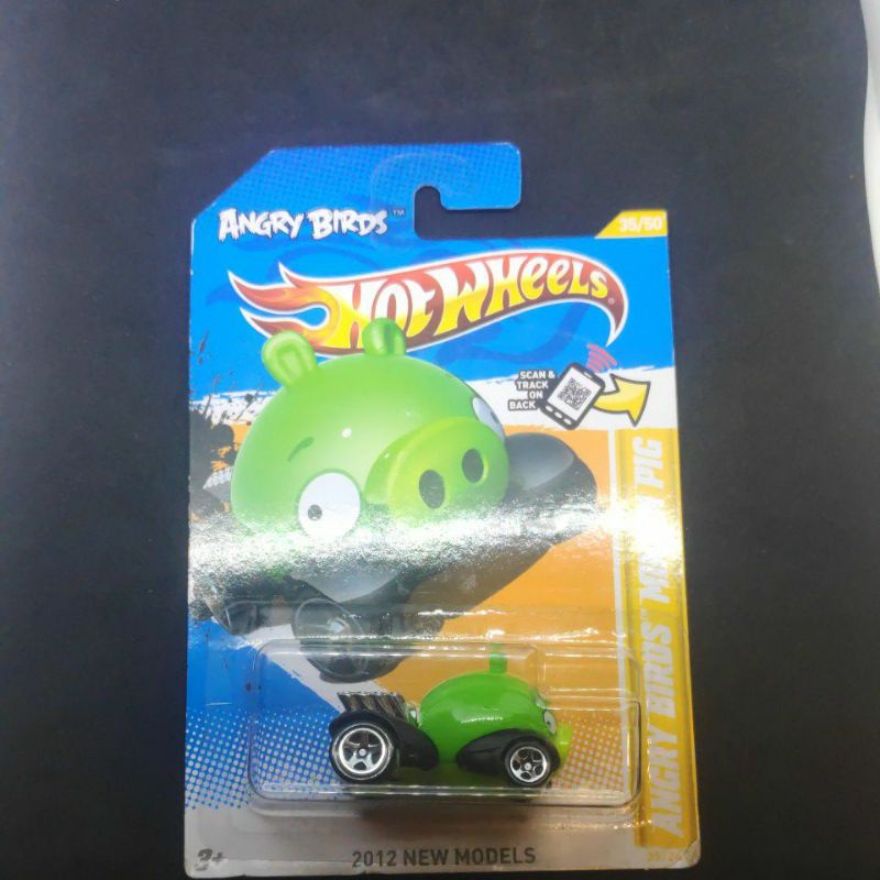 hotwheels angry birds minion pig