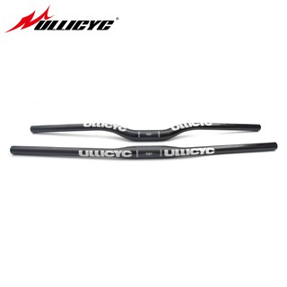 Silve/Black Bicycle Handlebar Aluminium Alloy MTB Road Bike Bar 25.4*480-580mm
