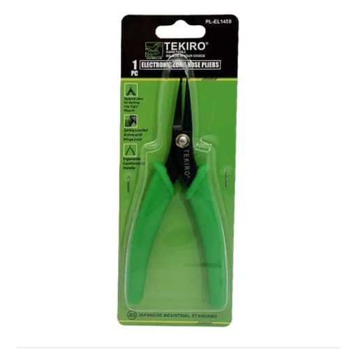 Tekiro ELECTRONIC LONG NOSE PLIERS 5 in TEKIRO TANG LANCIP ELEKTRONIK 5 inch Tekiro 5in PL-EL1450