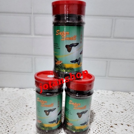 Pelet pellet SUPER SMALL M27 0.5mm Pakan Makanan ikan hias tropical Guppy Neon Cupang Tetra