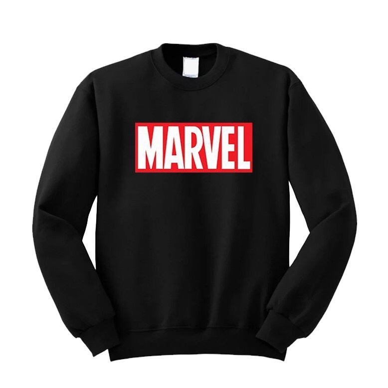 Crewneck HnM Marvel Black