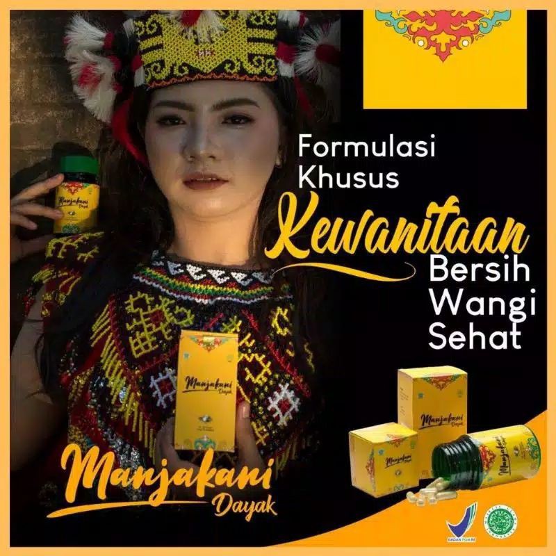 Obat Manjakani Dayak Original Asli Keputihan (Rapet) Miss V Wanita Wangi Keset- Solusi Cegah Kista