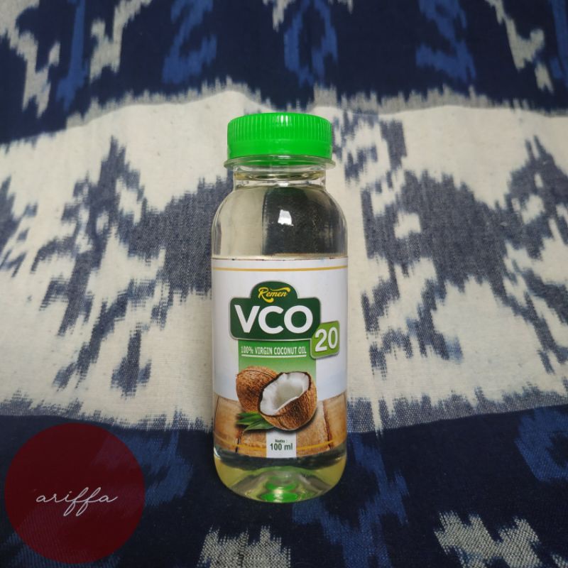 Remen VCO 20 100ml probiotik virgin coconut oil 100%
