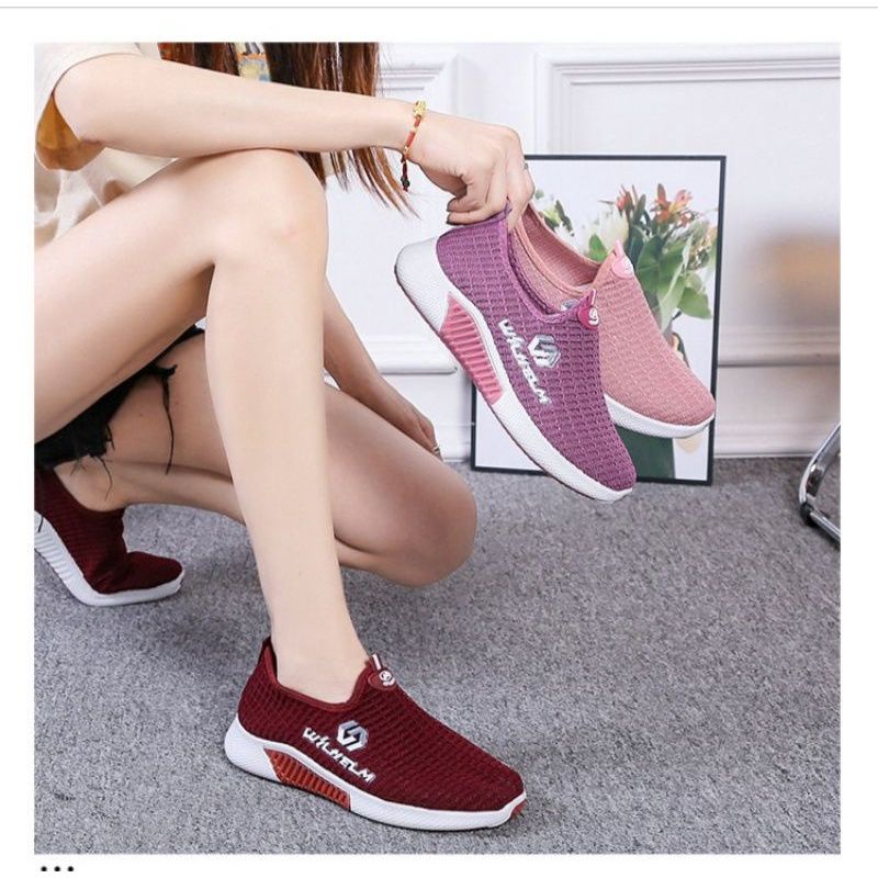 Medan Termurah KD003 New Sepatu Sneaker wanita import high quality