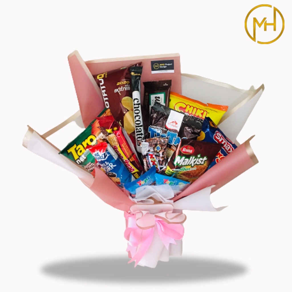 

[MHD4] Bouquet / Buket | Buket Snack Mix