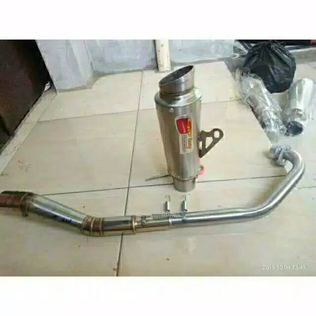 knalpot CLD all Jupiter MX 135/MX old/ MX new. knalpot CLD monster pnp Jupiter mx