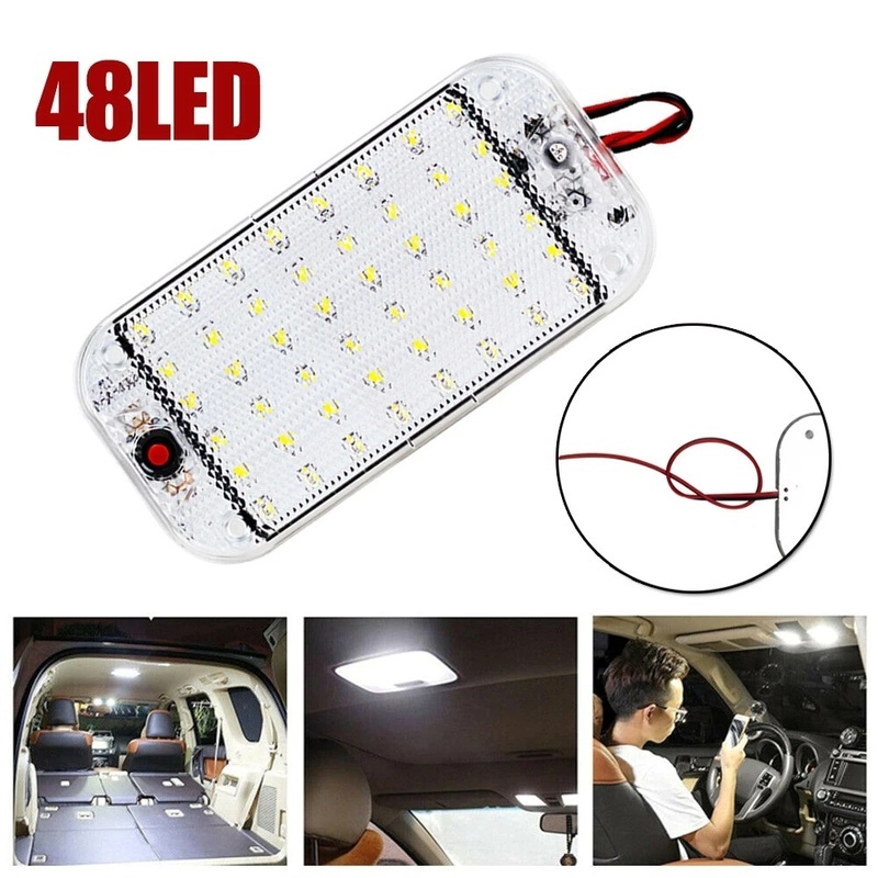 1 Set Lampu Kabin LED Universal Super Terang Untuk Mobil
