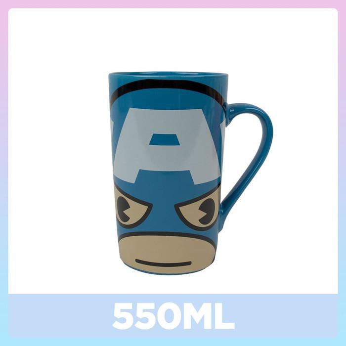 MINISO MARVEL Mug Keramik Cangkir Gelas Minum Ceramic Mug - Captain Marvel