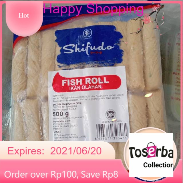 

Toserba Collection Shifudo Fish Roll 500 gr Frozen Food Bandung - Cimahi