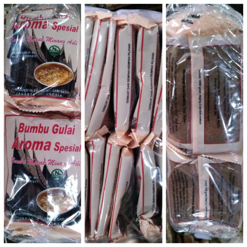 

Bumbu Gulai Aroma Spesial Sachet Isi 20 Total 1 Kg
