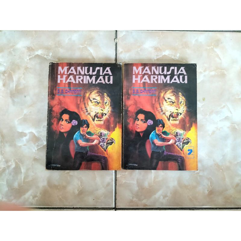 Novel Manusia Harimau (Set Lengkap), karya S.B.Chandra