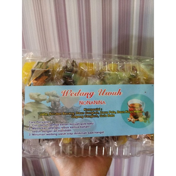 

Wedang Uwuh 1pack isi 10pcs